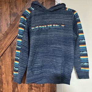 Hooey Blue Hoodie with Yellow Accents
Youth Boys Medium